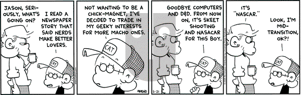 FoxTrot on Tuesday June 21, 2005 Comic Strip
