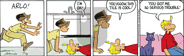 Arlo and Janis on Saturday July 18, 2015 Comic Strip