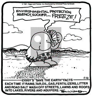 Ziggy on Monday September 16, 1991 Comic Strip