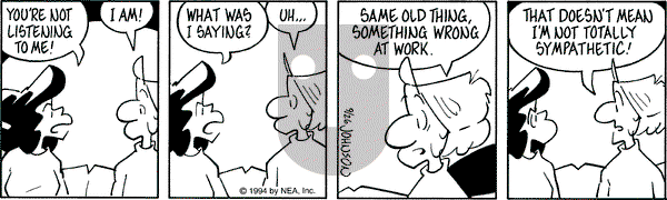 Arlo and Janis on Monday September 26, 1994 Comic Strip