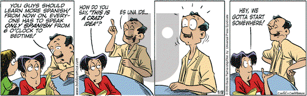 Baldo on Monday September 18, 2000 Comic Strip