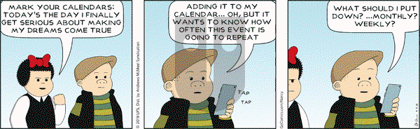 Nancy on Monday September 9, 2019 Comic Strip