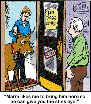 Marmaduke on Monday January 27, 2014 Comic Strip