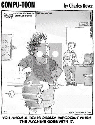 Compu-toon on Tuesday April 3, 2007 Comic Strip