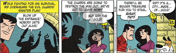 Rip Haywire - Thursday April 9, 2009 Comic Strip