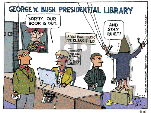 Ted Rall on Monday January 15, 2007 Comic Strip