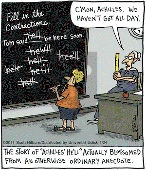 The Argyle Sweater on Monday January 24, 2011 Comic Strip