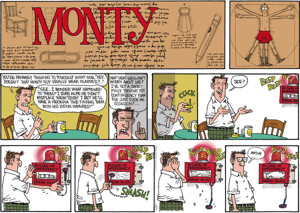 Monty on Sunday May 11, 2014 Comic Strip