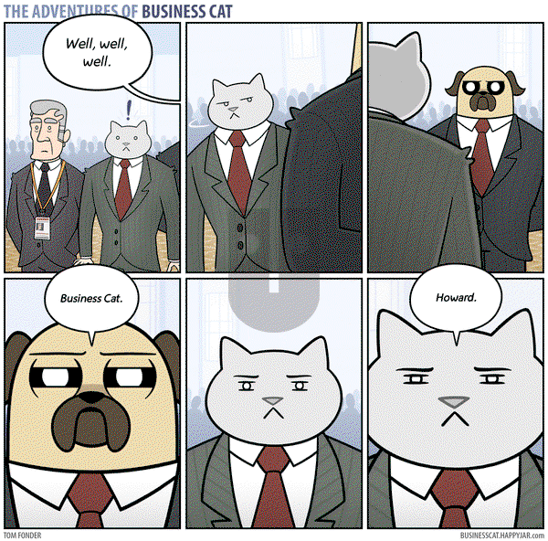 The Adventures of Business Cat - Monday November 30, 2015 Comic Strip