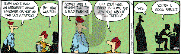 The Buckets on Thursday February 26, 2009 Comic Strip