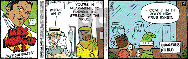 La Cucaracha on Tuesday February 25, 2020 Comic Strip