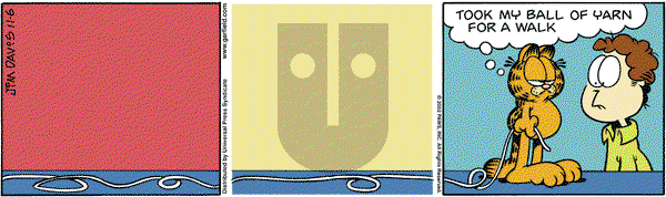 Garfield on Wednesday November 6, 2002 Comic Strip