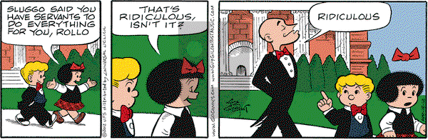 Nancy on Friday April 13, 2012 Comic Strip