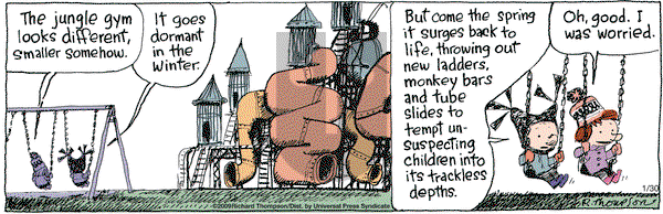 Cul de Sac on Friday January 30, 2009 Comic Strip