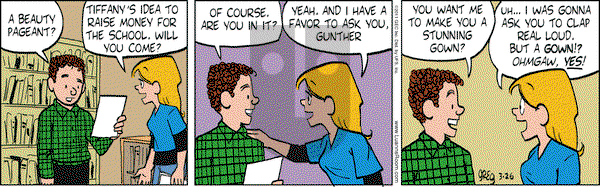 Luann on Saturday March 26, 2011 Comic Strip