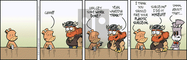 Ink Pen - Monday January 16, 2012 Comic Strip