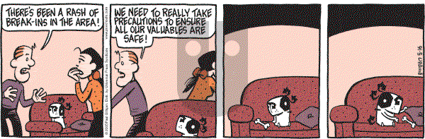 Pooch Cafe on Monday May 16, 2005 Comic Strip