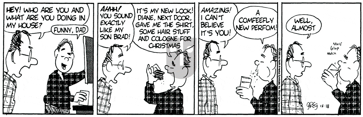 Luann - Monday December 18, 1995 Comic Strip