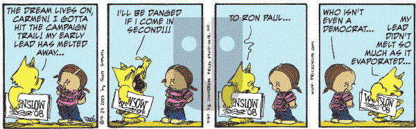 Prickly City on Monday October 29, 2007 Comic Strip