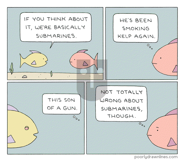 Poorly Drawn Lines on Friday July 19, 2019 Comic Strip