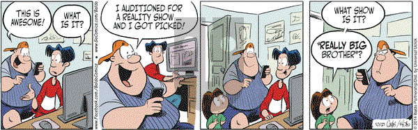Baldo on Tuesday October 21, 2014 Comic Strip
