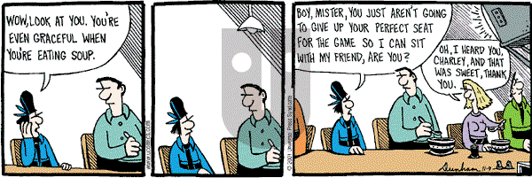 Overboard on Friday November 9, 2001 Comic Strip