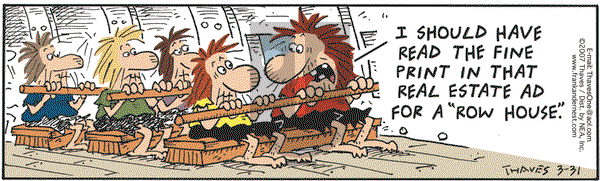 Frank and Ernest on Saturday March 31, 2007 Comic Strip