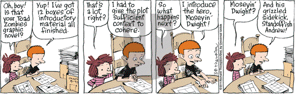 Cul de Sac on Saturday March 5, 2011 Comic Strip