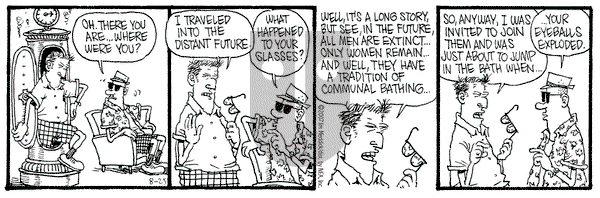 Monty on Sunday August 26, 2007 Comic Strip