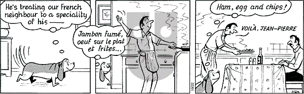 Fred Basset on Thursday October 23, 2003 Comic Strip