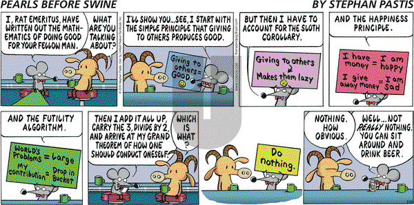 Pearls Before Swine on Sunday March 28, 2010 Comic Strip