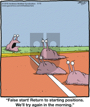 In the Bleachers on Saturday May 18, 2019 Comic Strip