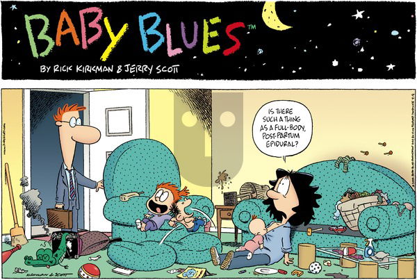 Baby Blues on Sunday April 9, 2006 Comic Strip