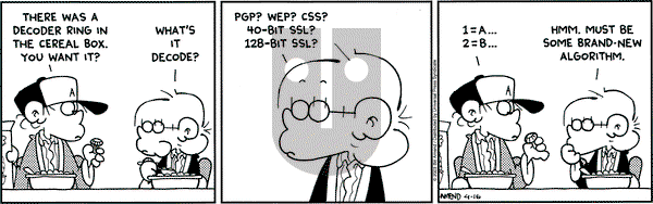 FoxTrot on Wednesday April 16, 2003 Comic Strip