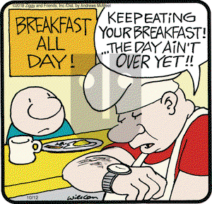Ziggy on Saturday October 12, 2019 Comic Strip