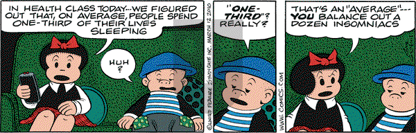 Nancy on Friday March 12, 2010 Comic Strip