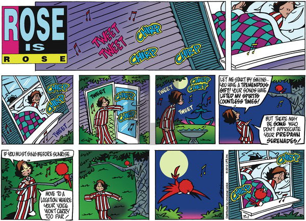 Rose is Rose on Sunday July 1, 2012 Comic Strip