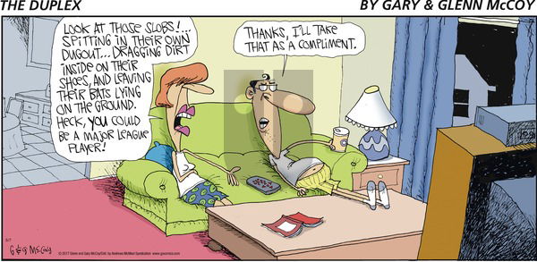 The Duplex on Sunday May 7, 2017 Comic Strip