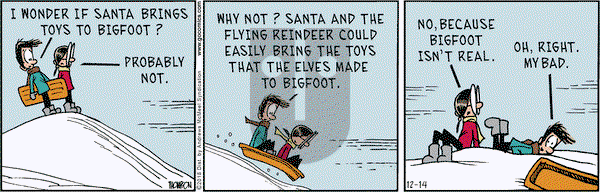 Grand Avenue on Friday December 14, 2018 Comic Strip