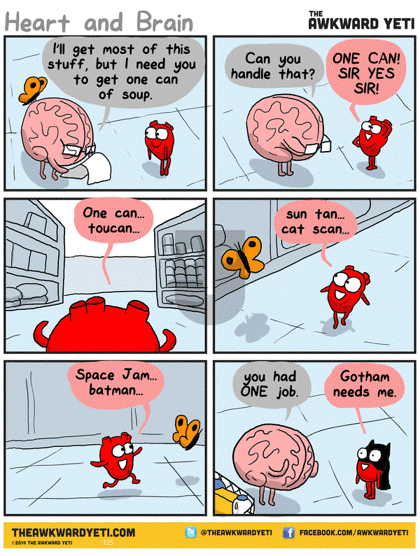 The Awkward Yeti on Friday April 10, 2015 Comic Strip