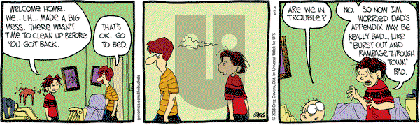 The Buckets on Monday April 6, 2015 Comic Strip
