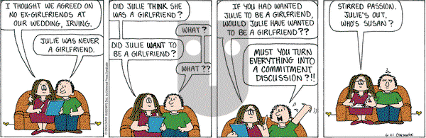 Cathy Classics on Friday July 30, 2004 Comic Strip