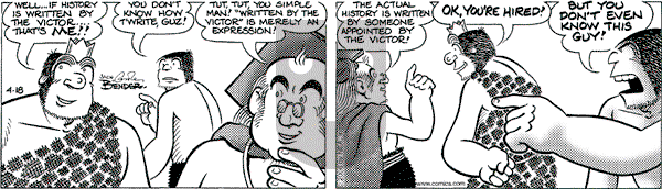 Alley Oop on Tuesday April 18, 2006 Comic Strip