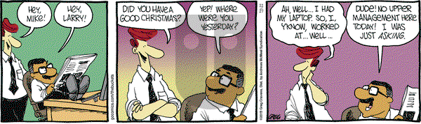 The Buckets on Friday December 27, 2019 Comic Strip