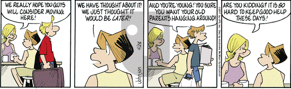 Arlo and Janis on Monday April 24, 2017 Comic Strip