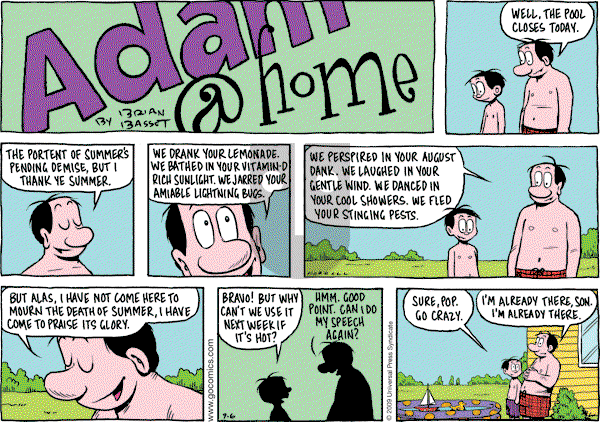 Adam@Home on Sunday September 6, 2009 Comic Strip