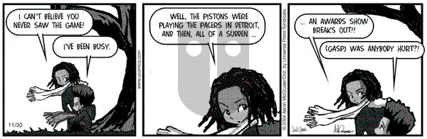The Boondocks on Tuesday July 3, 2012 Comic Strip