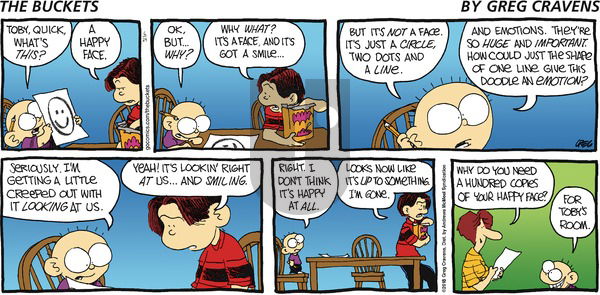 The Buckets on Sunday June 24, 2018 Comic Strip