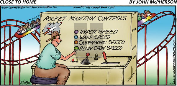 Close to Home on Sunday August 24, 2025 Comic Strip