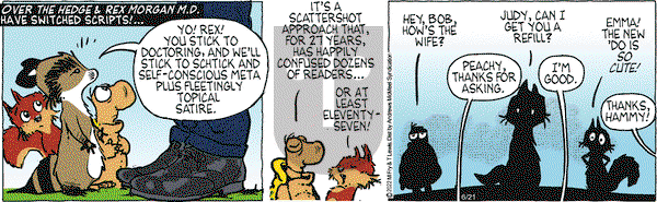 Over the Hedge - Friday June 21, 2024 Comic Strip